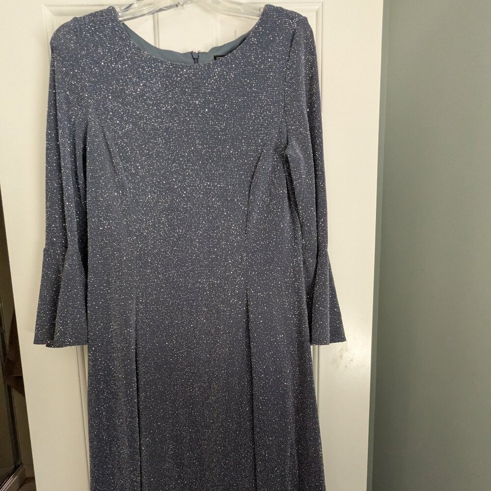 Jessica Howard Party Dress - Smoky Blue - Size 14